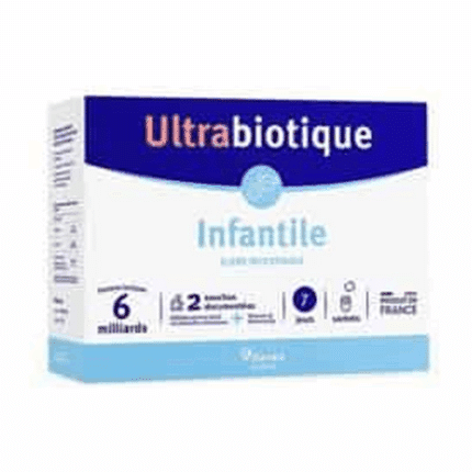 Boîte de sachets Vitavea Ultrabiotique Infantile Flore Intestinale 7 Sachets complément alimentaire en Tunisie