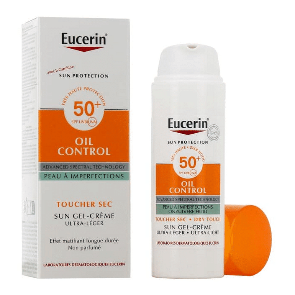 Eucerin Sun Protection Oil Control Gel-Crème Écran SPF50- 50 ml