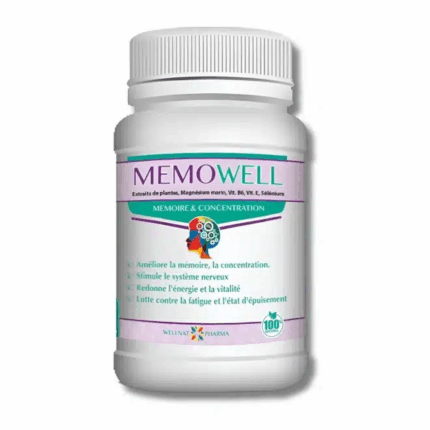 Memowell boîte de 30 complément alimentaire en Tunisie