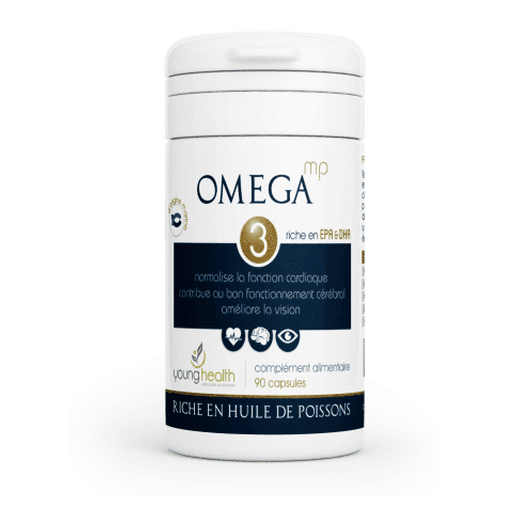 young-health-omega-3-90-gelules Boîte Young Health OMEGA 3 30 gélules en Tunisie
