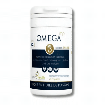 Boîte Young Health - OMEGA 3 90 gélules en Tunisie